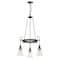 Maxim Lighting Revival 3-Light 22.75" Wide Oil Rubbed Bronze Chandelier 21573HMOI - alternate 1